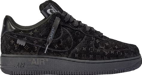 lv and nike air|nike lv air force black.